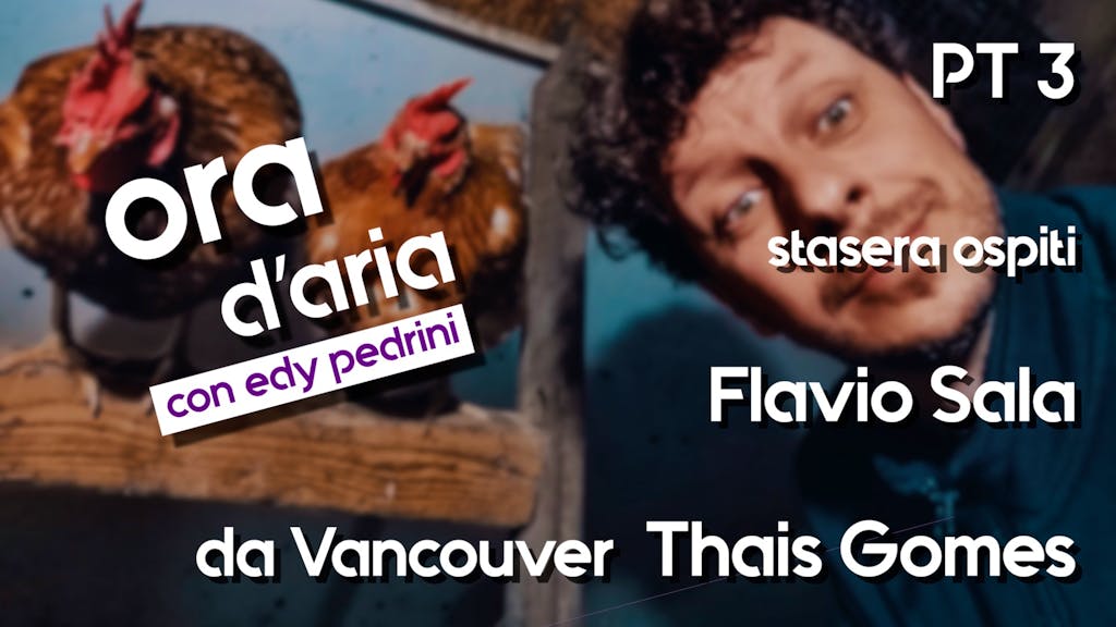 Risate assicurate con .... L'attore Flavio Sala ospite di «Ora d'Aria»