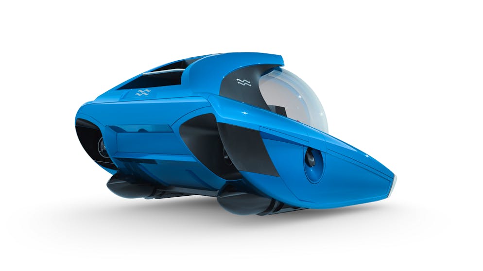 Dieses U-Boot passt in jede Garage. Die niederländische Firma U-Boat Worx hat den schnittigen Unterwasser-Mini entwickelt.