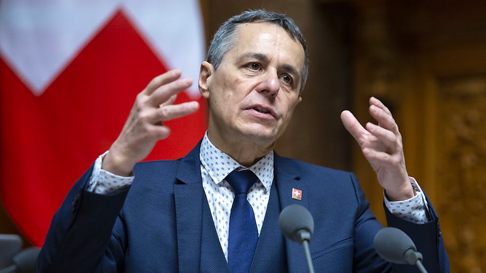 Bundesrat Ignazio Cassis hat in einem Interview mit dem «Blick» vom Samstag erste Verbesserungsmöglichkeiten für eine Pandemie in der Zukunft angesprochen. (Archivbild)