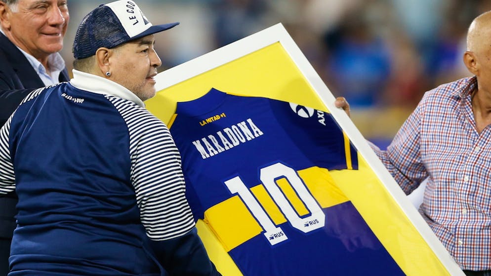 Trikot von Diego Maradona bringt viel Geld ein
