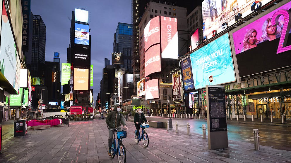 New York figura fra le zone più colpite dal virus.