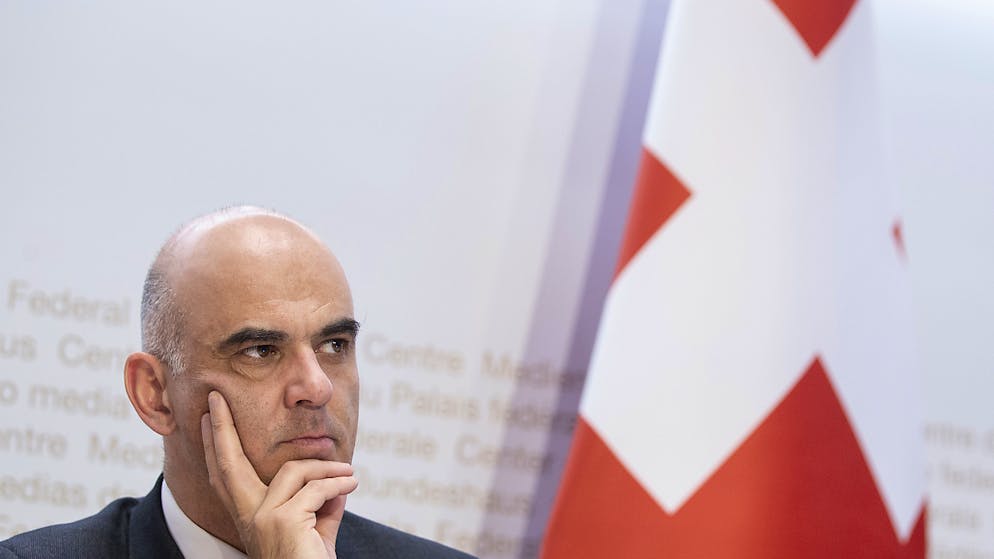 Il Consigliere federale Alain Berset.