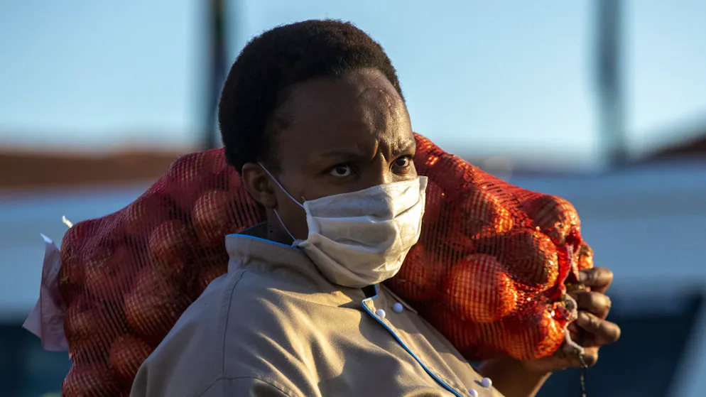 Il Sud Africa è il Paese del continente più colpito dal virus secondo le cifre ufficiali.