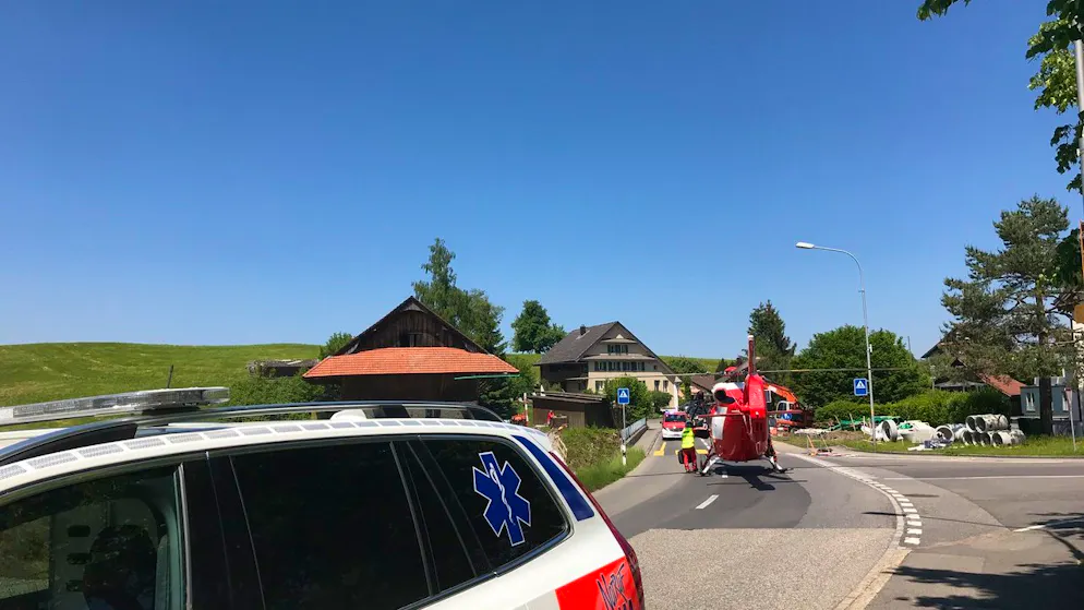 Il luogo dell'incidente.