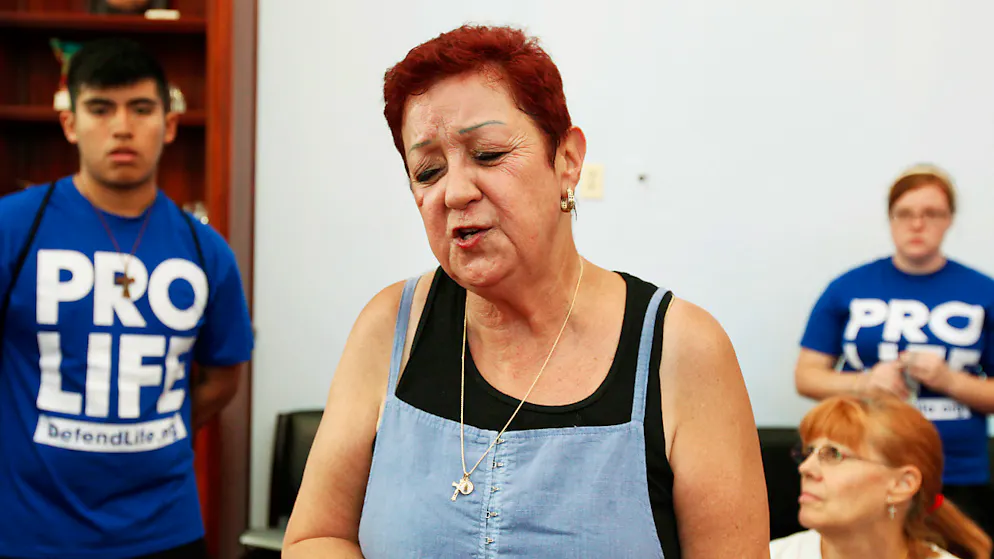 Norma McCorvey in una foto del 2009