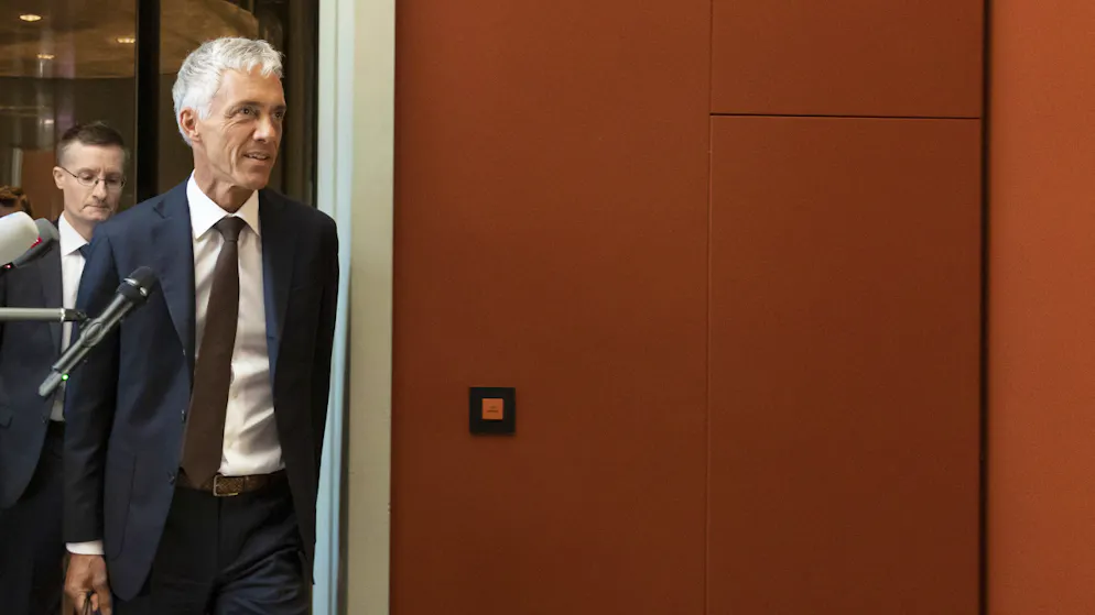 Il procuratore generale della Confederazione Michael Lauber è stato ascoltato oggi dalla Commissione giudiziaria del Parlamento