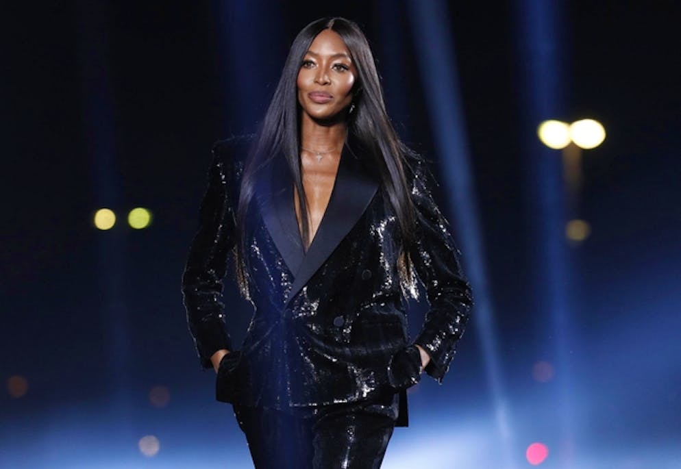 I 50 anni di Naomi Campbell, venera nera senza età
