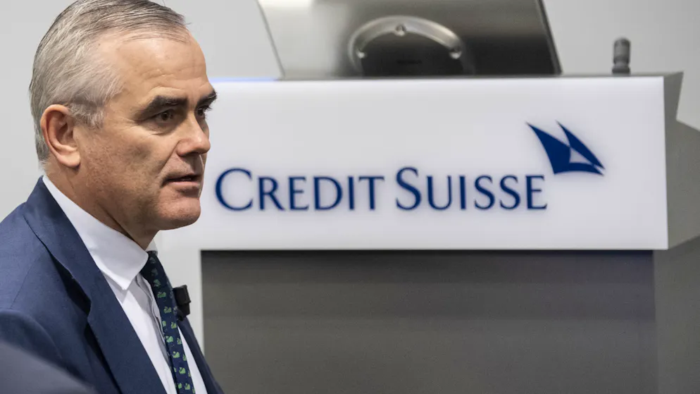 Il ceo di Credit Suisse Thomas Gottstein