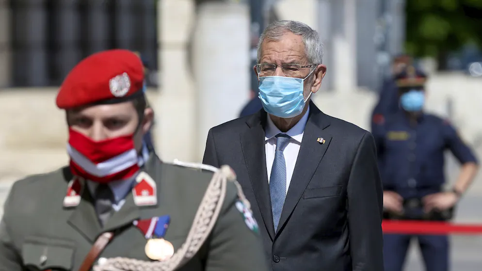 Il presidente austriaco Alexander Van der Bellen
