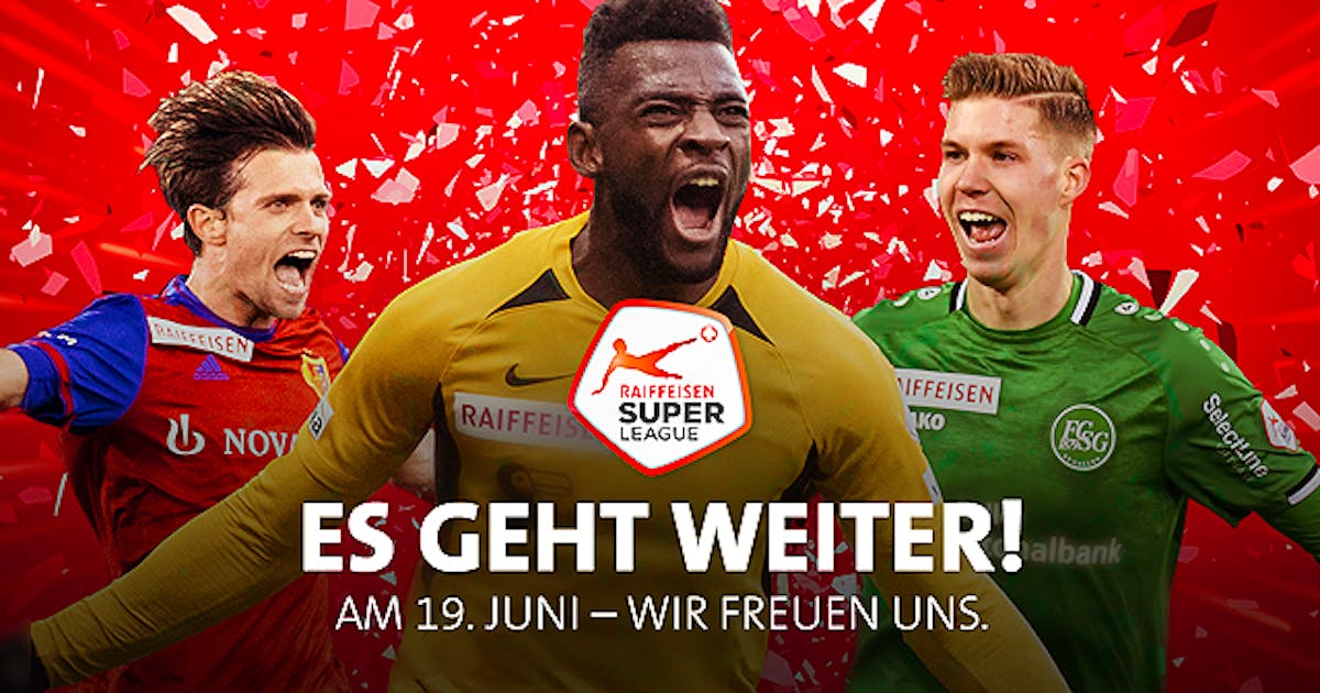 Nach Corona Pause Der Schweizer Fussball Ist Zuruck Auf Teleclub