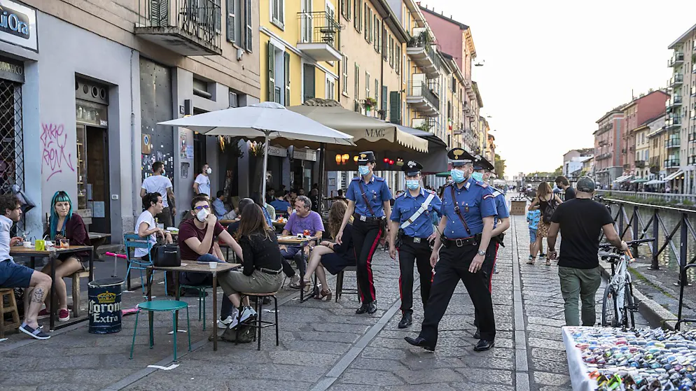 Non mancano i controlli a Milano.