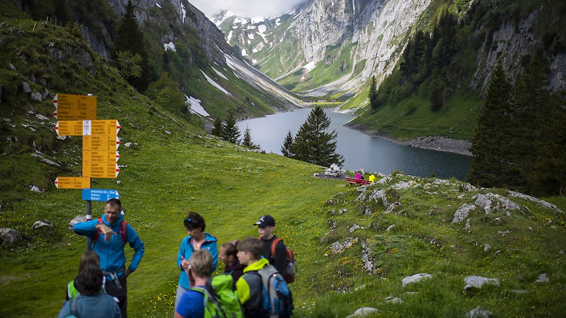 Tausende Ausflügler in den Bergen unterwegs