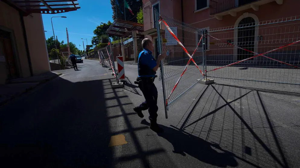 Si passa di nuovo a Ligornetto, ma diversi valichi minori restano chiusi