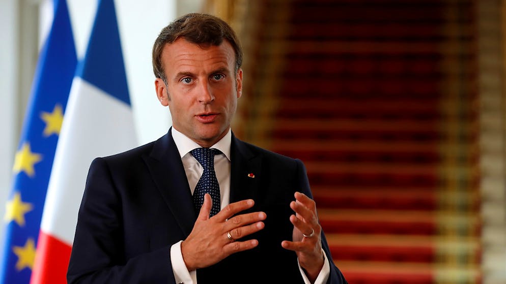 Il presidente francese Emmanuel Macron.