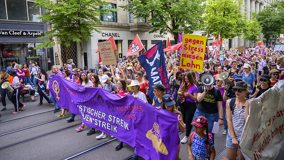 Lo sciopero delle donne del 14 giugno 2019 ha portato ad alcuni successi ma c'è ancora molto da fare (foto d'archivio)
