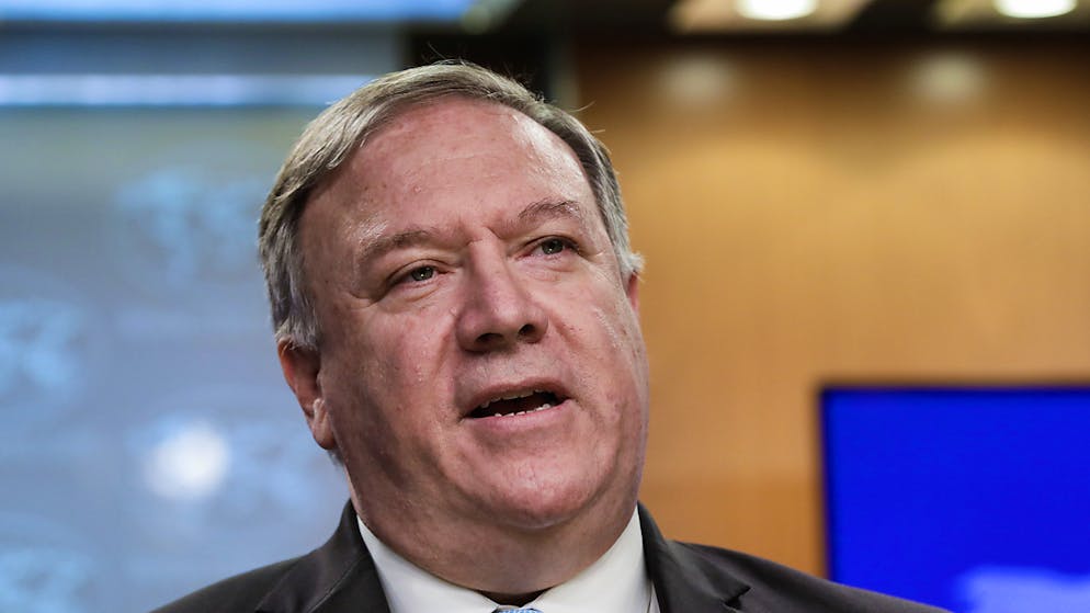 Il segretario di Stato americano Mike Pompeo.