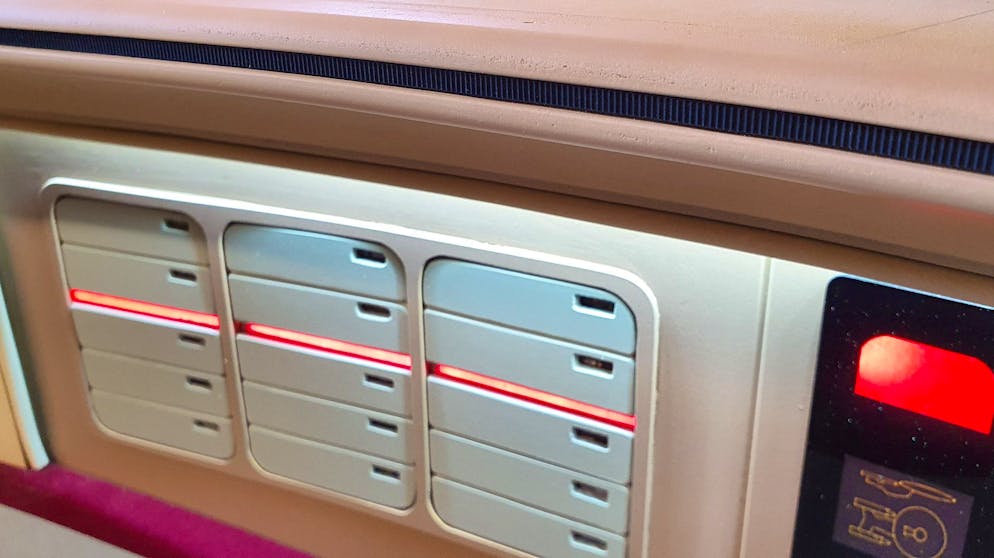 Willkommen auf der USS Enterprise. Die Detailgenauigkeit des Modells ist verblüffend.