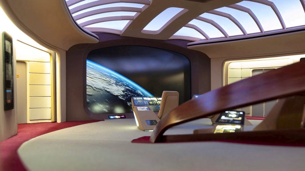 Willkommen auf der USS Enterprise. Fehlen nur noch Captain Picard und seine Crew.