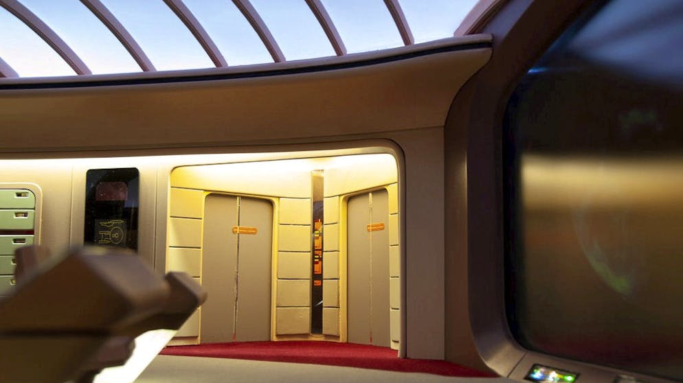 Willkommen auf der USS Enterprise. Dem 58-Jährigen war die detailgetreue Nachbildung besonders wichtig.