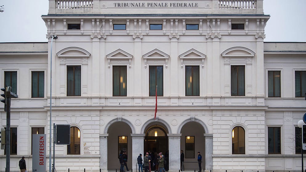 La sede del Tribunale penale federale di Bellinzona