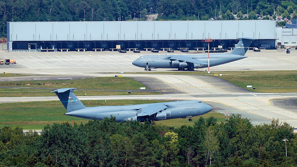 Die USA haben beschlossen, ihre Truppenstärke in Deutschland deutlich zu reduzieren. (Archivbild US Airbase in Ramstein D)