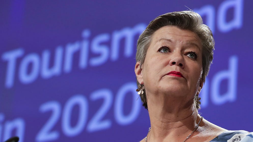 La commissaria Ue dell'interno, Ylva Johansson (foto d'archivio)