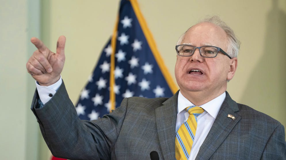 Kamala Harris' Running Mate. Darum kann Tim Walz die Trump-Wähler zurückgewinnen