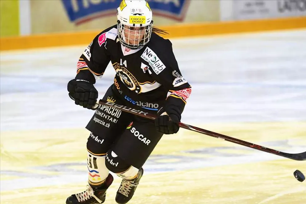 La poschiavina in azione.