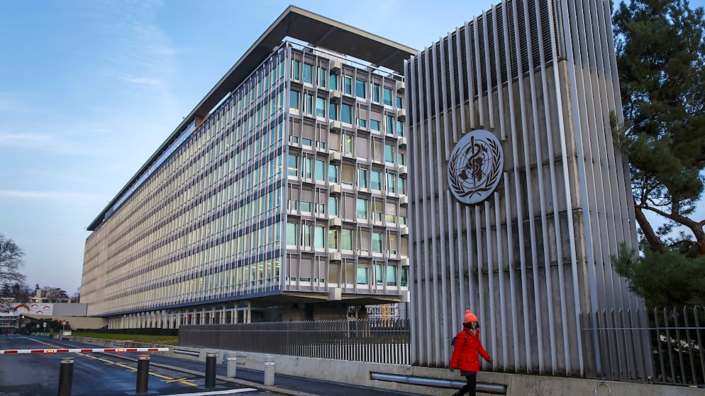 La sede dell'OMS a Ginevra.