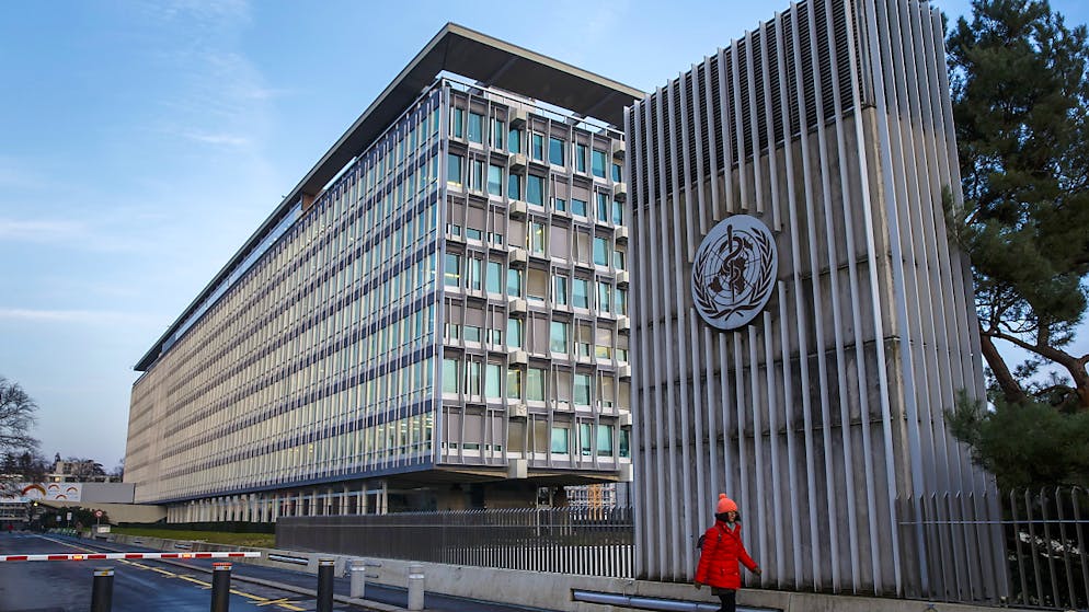 La sede dell'OMS a Ginevra.