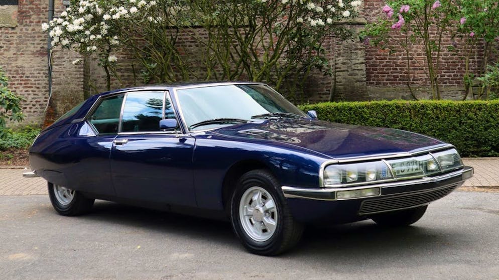 Il Concorde della strada: la Citroën SM è sempre unica. Una carriera di breve durata: dal 1970 al 1975, Citroën ha costruito solo 12'920 esemplari della SM.