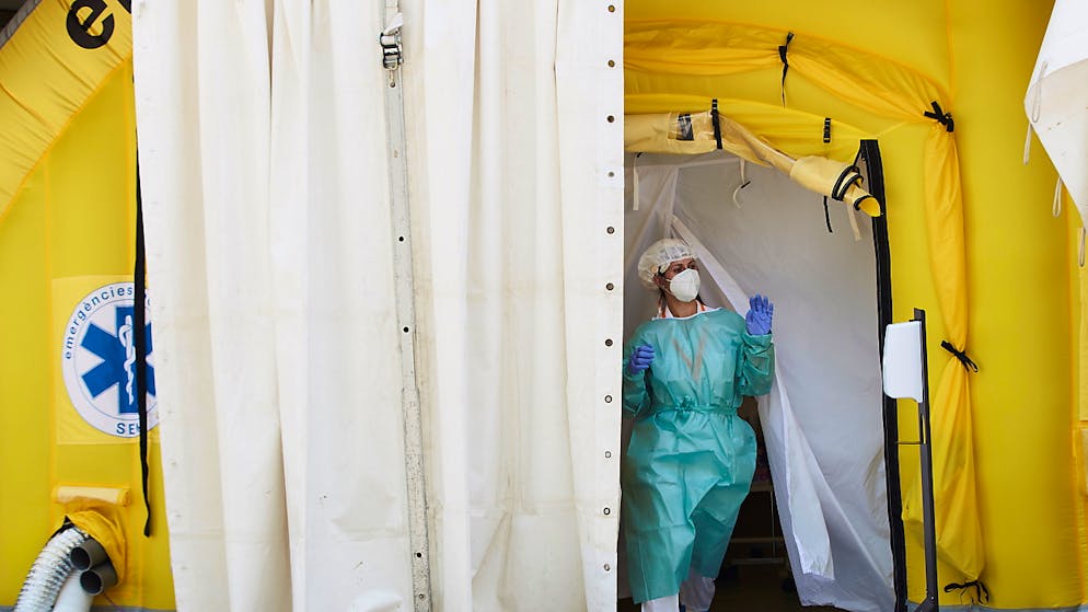 Lleida appare particolarmente colpita dalla pandemia.