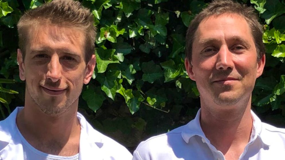 Francesco Capecchi (a sinistra) e Lukas Imbach
