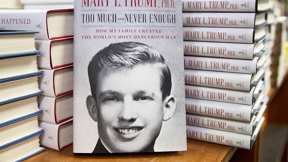 Il libro di Mary Trump, nipote del presidente degli Stati Uniti Donald Trump.