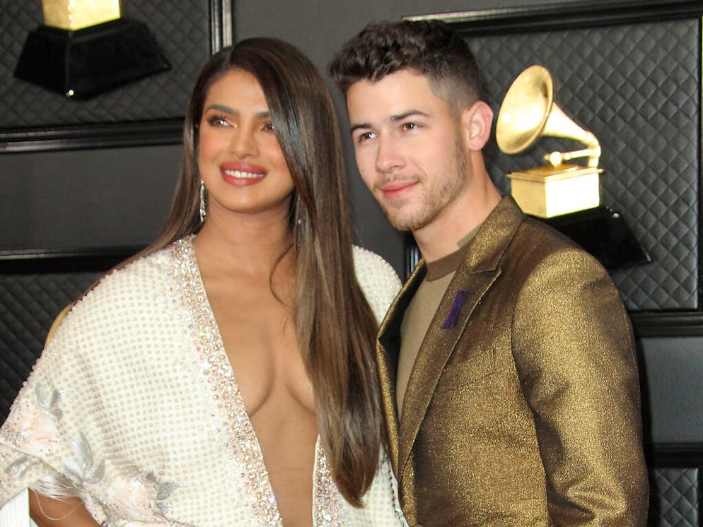 62nd Annual GRAMMY Awards Arrivals 2020 held at the Staples Center in Los Angeles California.

Featuring: Priyanka Chopra, Nick Jonas
Where: Los Angeles, California, United States
When: 26 Jan 2020
Credit: Adriana M. Barraza/WENN/Cover Images