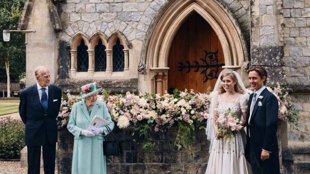 Una delle foto ufficiali diffuse da Buckingam Palace