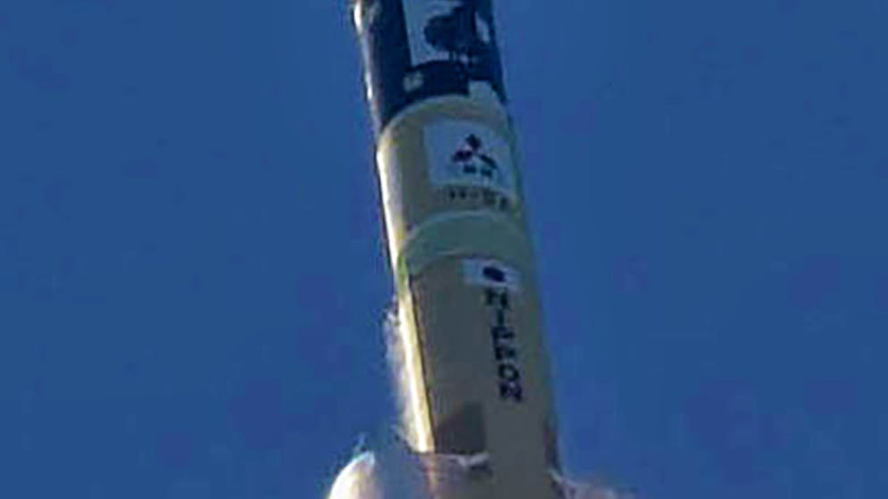 Il vettore che ha portato nello spazio la sonda degli Emirati Arabi Uniti.