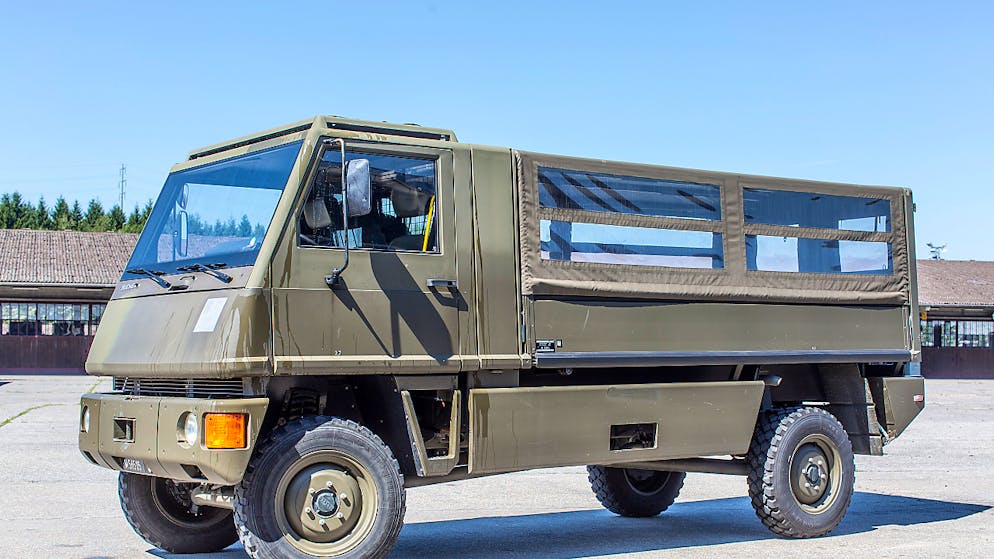 L'incidente ha coinvolto un Duro dell'esercito (foto d'archivio).