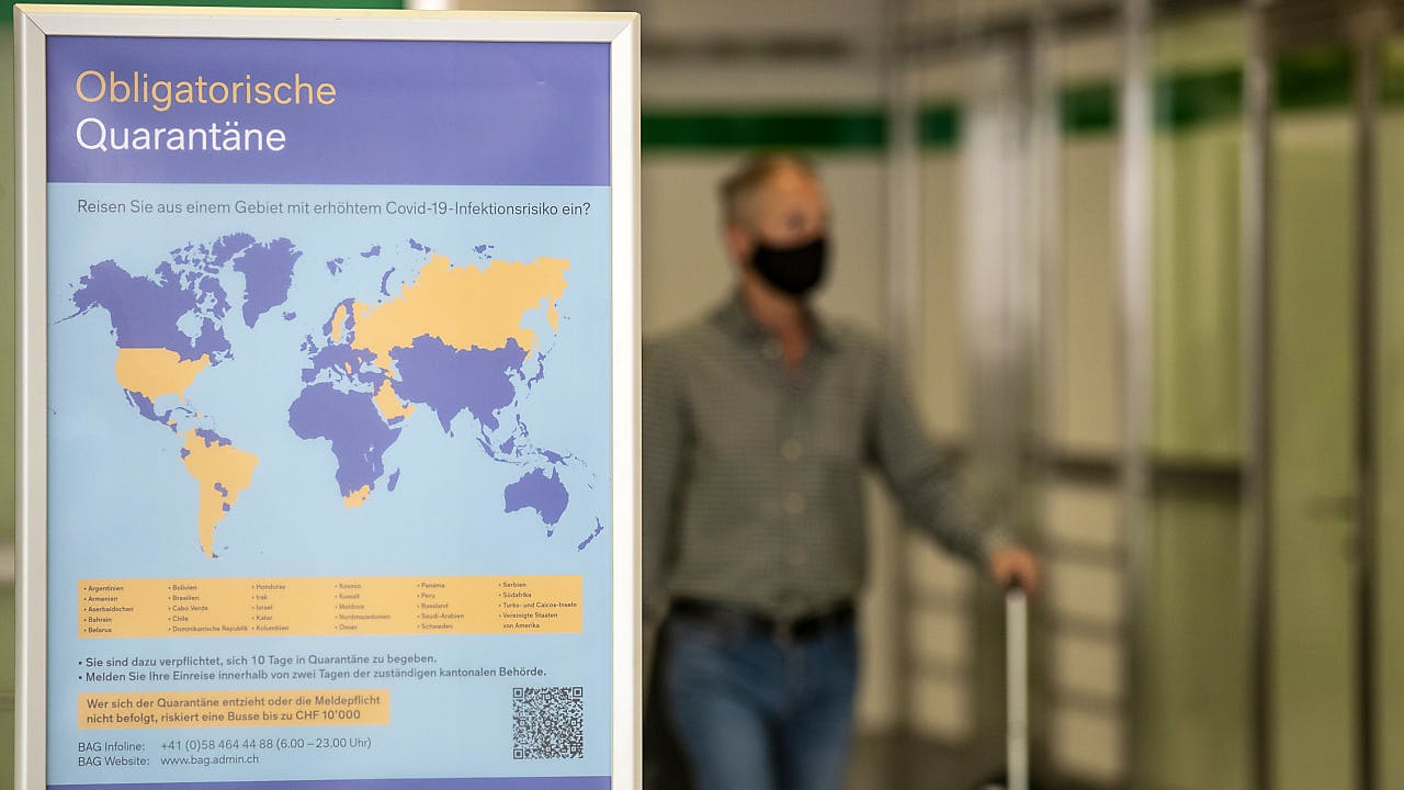 Quarantänepflicht für 42 Corona-Risikoländer Quarantänepflicht für 42 Corona-Risikoländer