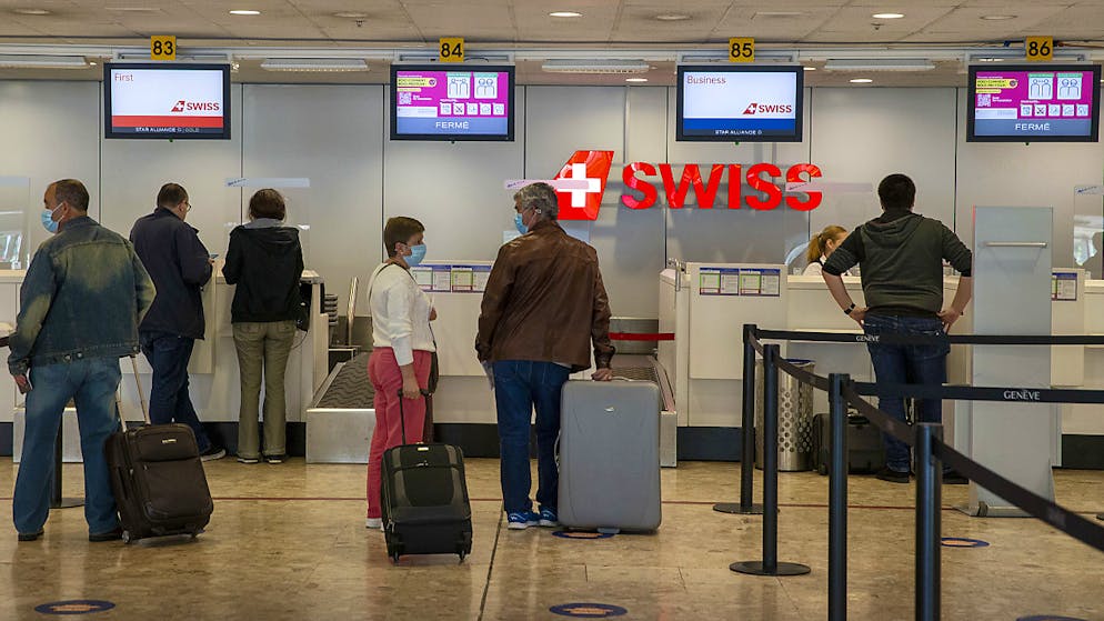 Immagine d'illustrazione scattata all'aeroporto di Ginevra all'inizio di luglio.