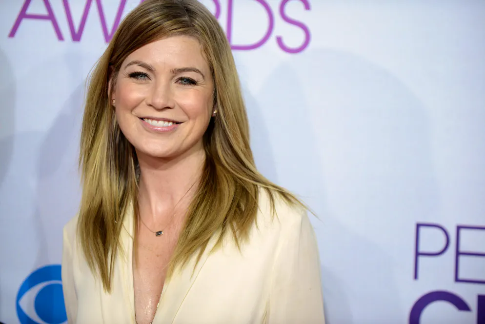L'attrice protagonista del noto medical drama, Ellen Pompeo.