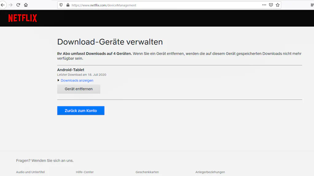 Netflix Aus Allen Geräten Ausloggen
