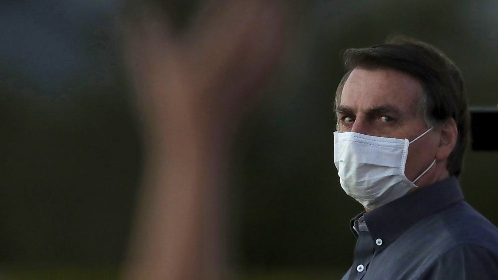 Il presidente del Brasile Jair Bolsonaro (foto d'archivio)