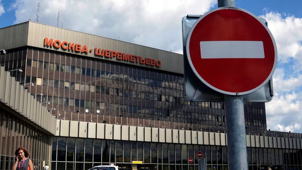 L'aeroporto Sheremetyevo, uno degli scali di Mosca.
