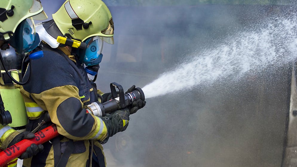 Pompieri in azione (archivio)