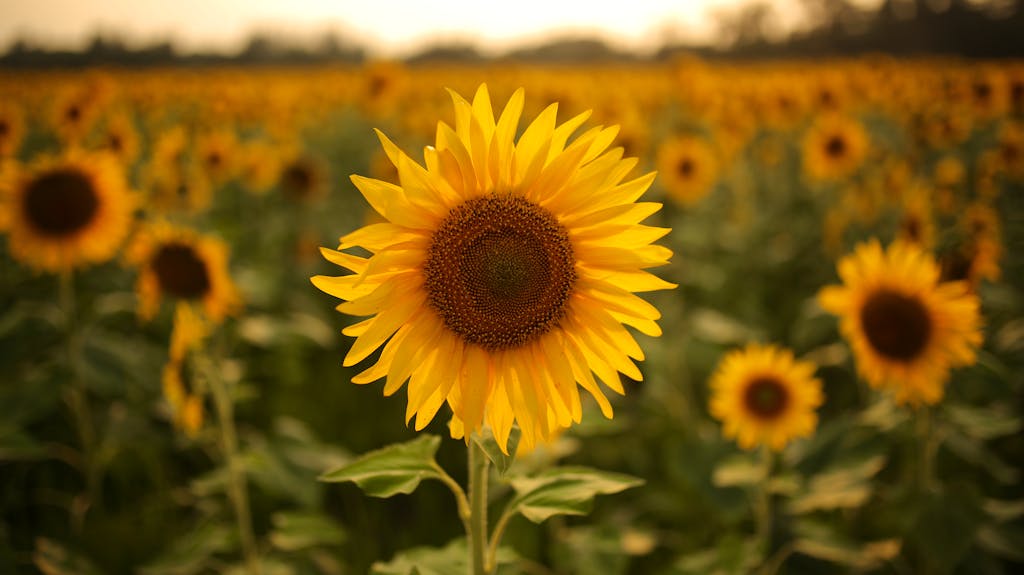 Frostschäden der Sonnenblume sieht man erst im Sommer