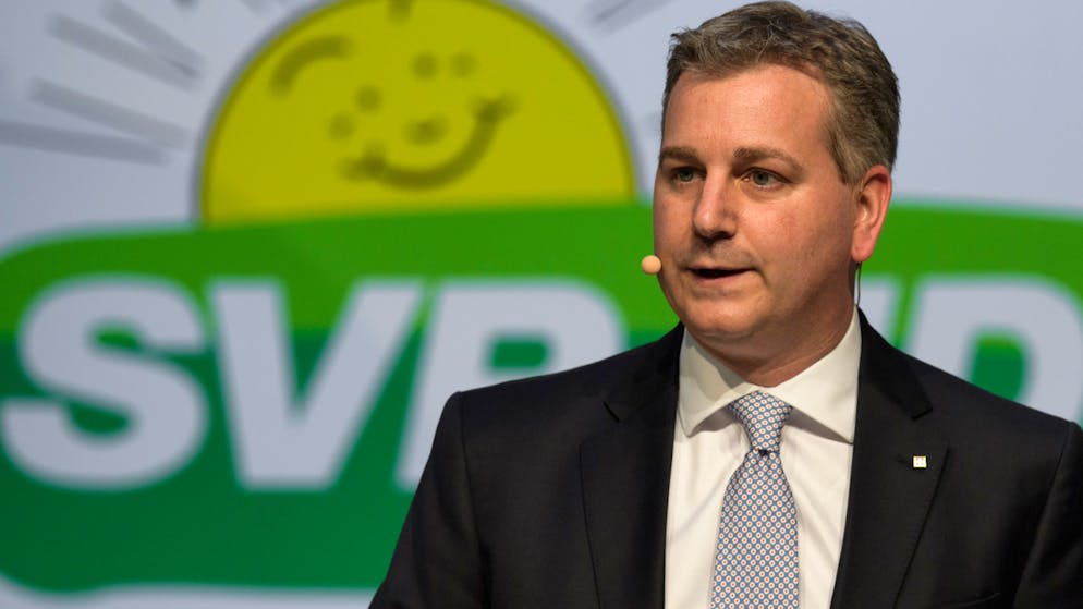 Il «senatore» Marco Chiesa (UDC/TI)