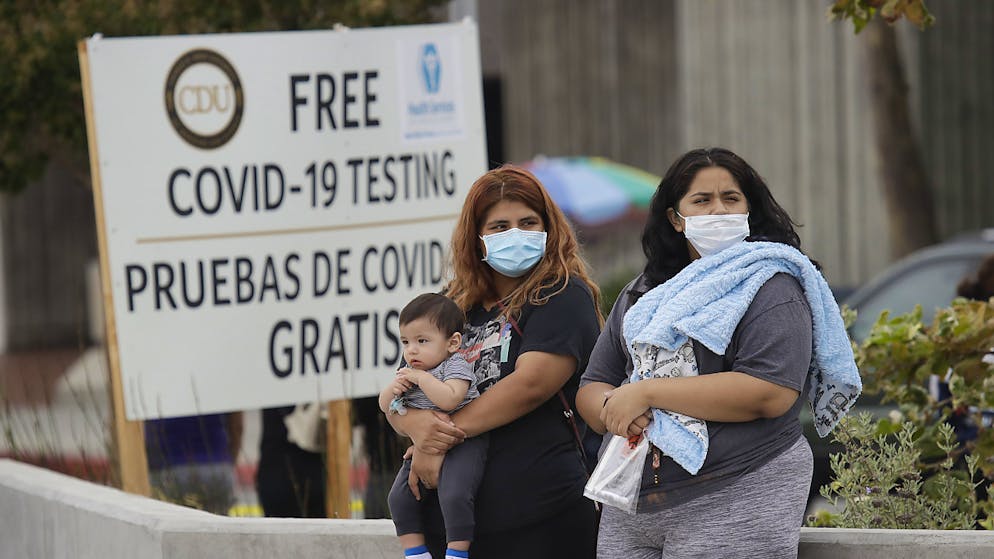 Il coronavirus ha picchiato duro negli Stati Uniti.