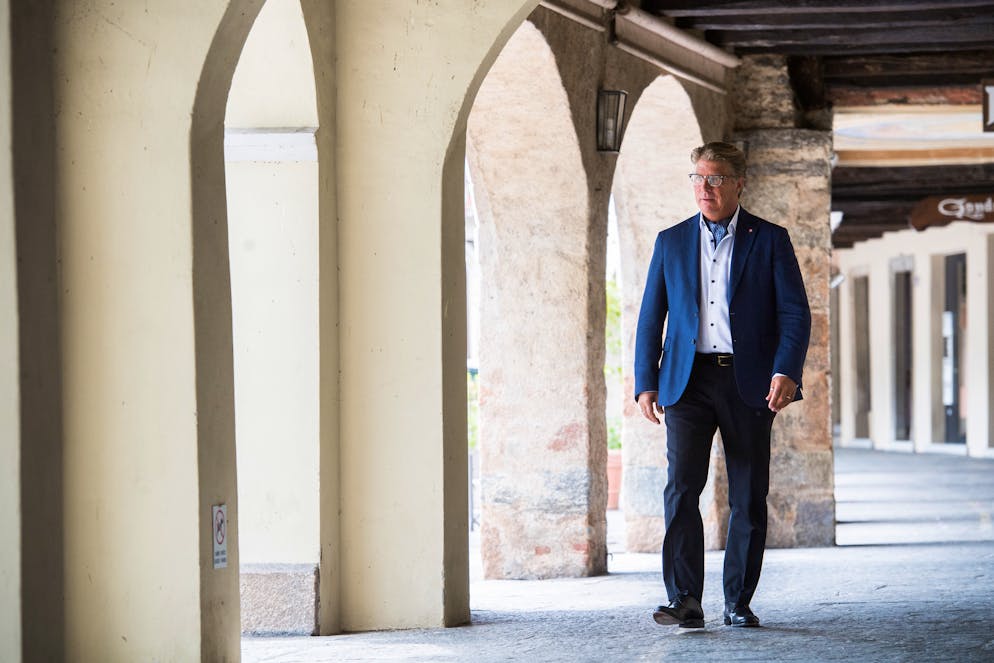 Il presidente di GastroTicino Massimo Suter