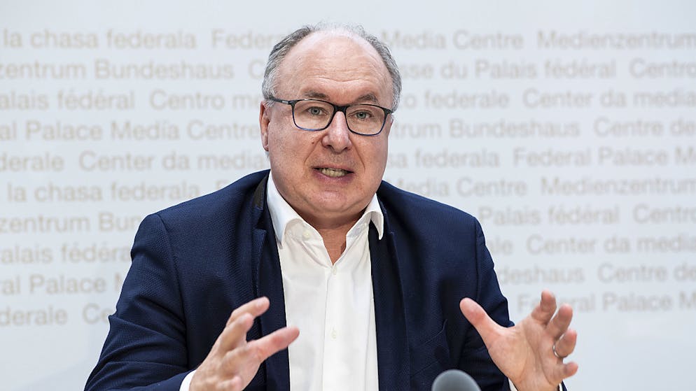 Pierre-Yves Maillard, Präsident des Schweizerischen Gewerkschaftsbundes.